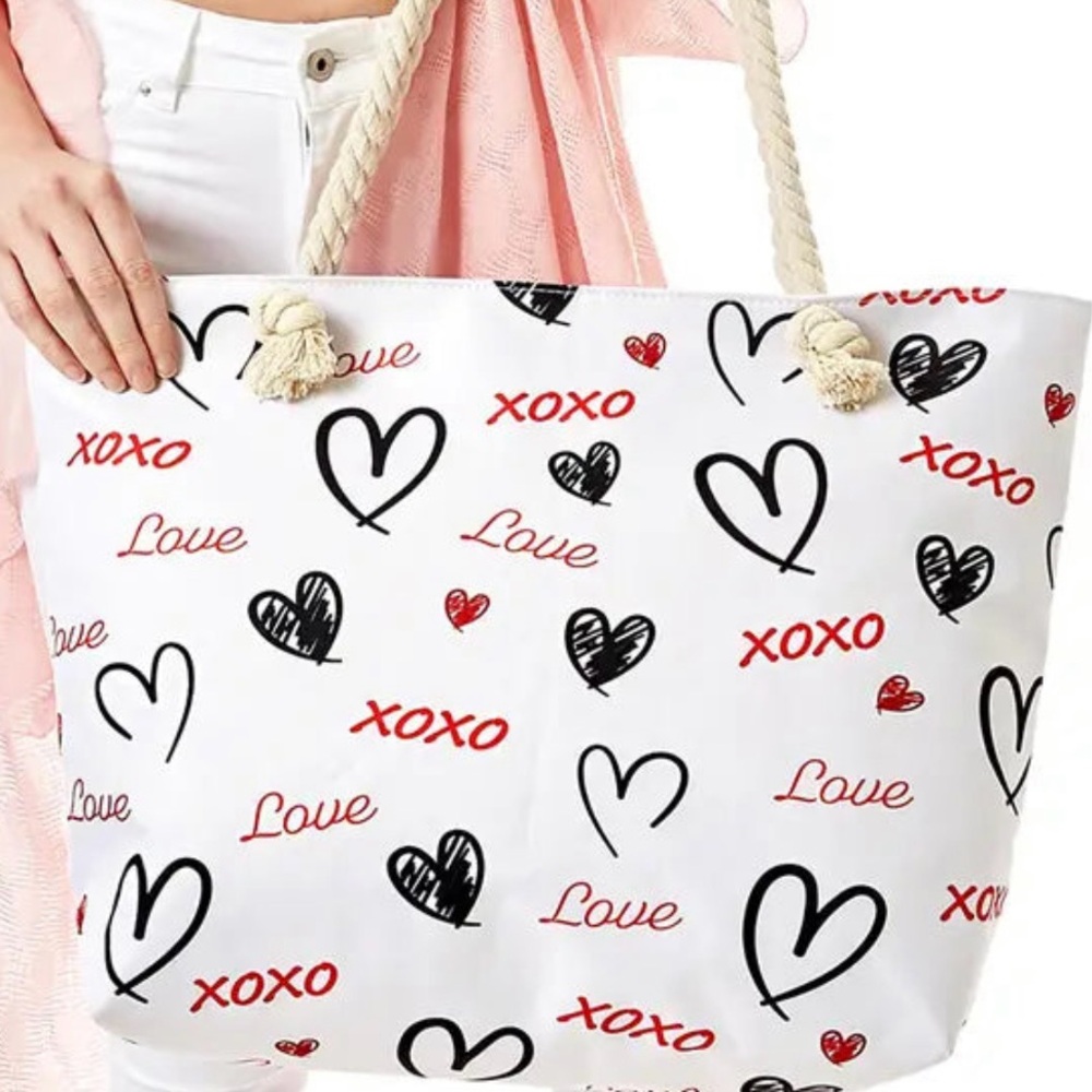 XOXO Large Tote Beach Bag